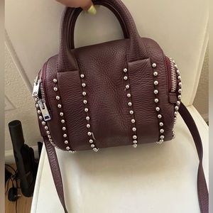 Alexander wang satchel crossbody round studs designer handbag
